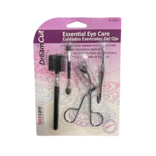 Kit especial para los ojos Dream Cute Blister x unidad Cuidado especial para ojo, Rizador de pestaña- peine para pestañas y cejas- pinzas y aplicador de sombras.