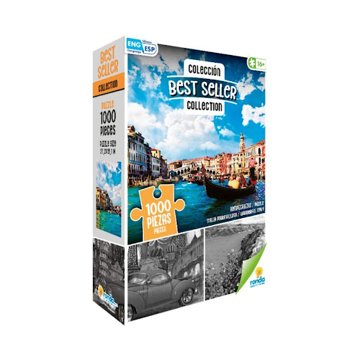Juegos de mesa Rompecabezas x 1000 Best Seller Italia Maravillosa Ronda Ronda Caja x 1 Diviértete coleccionando nuestro rompecabezas, luego utilízalo como elemento decorativo.Incentiva la memoria, la creatividad, tolerancia, e imaginación.Colección Maravillas Naturales Escanea el código