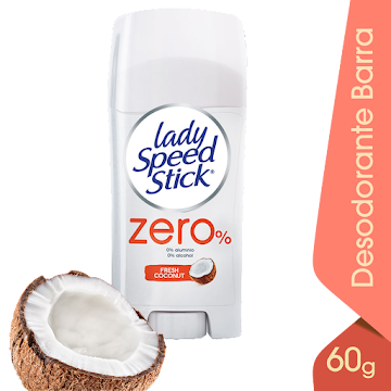 Desodorante Lady Speed Stick Zero Natural Coco x 60 gr undefined