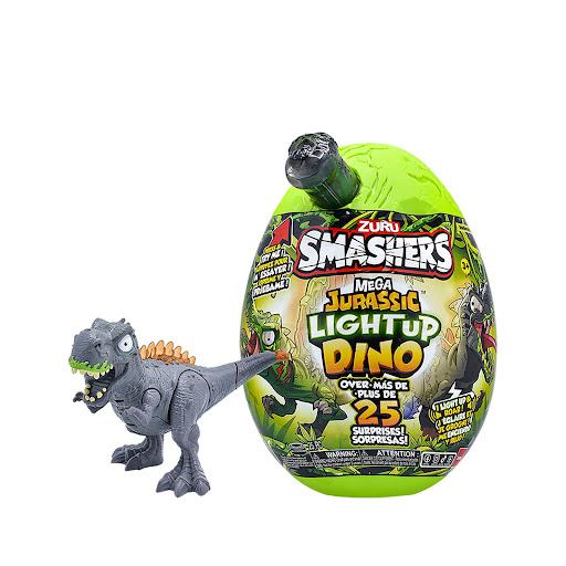 Huevo Sorpresa Smashers Jurassic Smashers Caja x 1 Aplasta, rompe el huevo y caza a tus personajes favoritos de dinosaurios Smashers. Los dinosaurios son simplemente geniales Ħhan dejado su huella y a los niños les encanta aprender todo sobre 