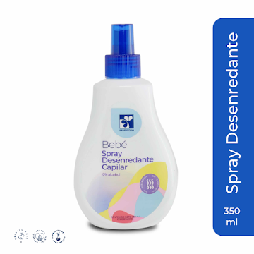 Desenredante Capilar   Farmatodo Bebé Spray x 350 ml 