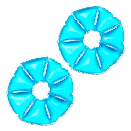 SENOS CRIOTERAPIA Industrias FH  x 2 Proporcionan alivio térmico en la zona mamaria, ayudando a reducir molestias causadas por lactancia, inflamación o sensibilidad. Su diseño flexible permite un ajuste cómodo.Características:Material: G