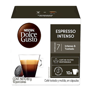 Nescafé Dolce Gusto Espresso Intenso Empaque x 10 caps  