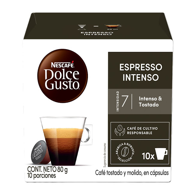 Nescafé Dolce Gusto Espresso Intenso Empaque x 10 caps  
