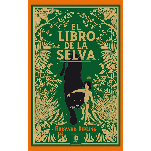 El Libro De La Selva. Rudyard Kipling (T.D) Edimat Libro x 1 EL LIBRO DE LA SELVA (T.D)(24)-Piel Clás.Ext.-El libro de la selva es, a grandes rasgos, la historia de Mowgli, un Ğcachorro humanoğ acogido por los lobos y criado por una loba (como en la fábula), qu