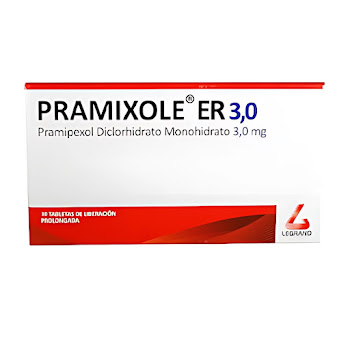 Pramixole Pramipexol 3.0 mg Legrand Caja x 10 Tabletas  