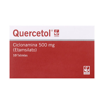 Quercetol Ciclonamina 500 mg Caja x 10 Tabletas  