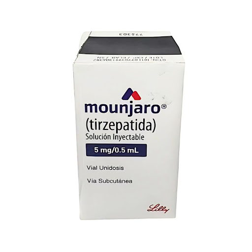 Mounjaro Tirzepatida 5,0mg/0,5ml Eli Lilly Caja x 1 Vial