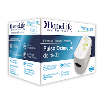 Pulsoximetro Homelife De Dedo Premium Fs10d x 1 und  