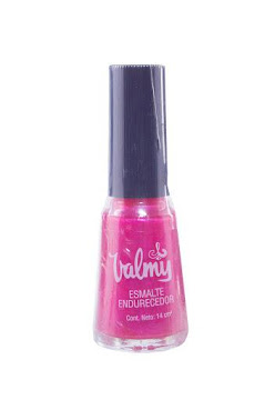 ESMALTE VALMY REGENERADOR REVITALIZER EXTRACTO DE CAVIAR ROSA X14CC.   