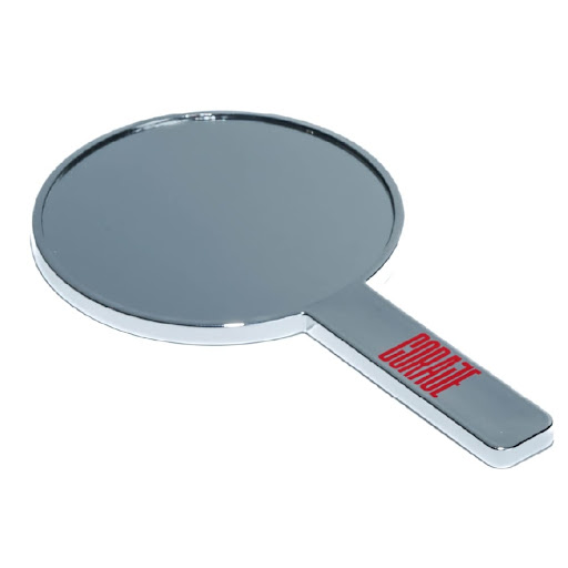 Espejo Coraje Platinum Diseño Ergonomico Caja x 1 und