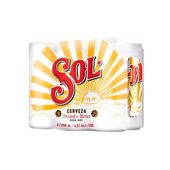 //Cerveza Sol Sixpack Lata x 269ml  