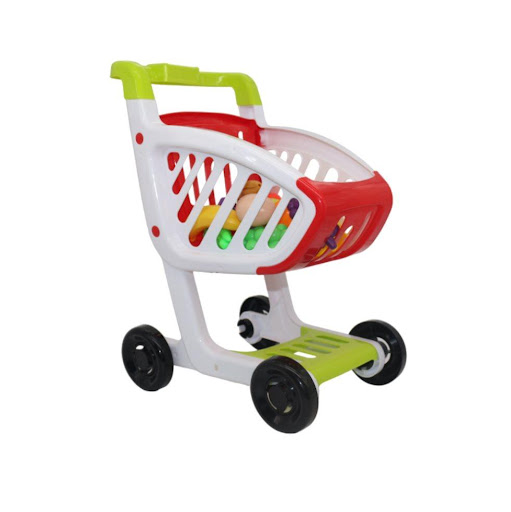Carro Mercado Shooping Caja Plasticos Asociados  x 1 Este divertido carro de mercado es ideal para que las niñas desarrollen su imaginación mientras crean y recrean grandes historias de supermercados. Además de fomentar el juego simbólico, fortalece el 