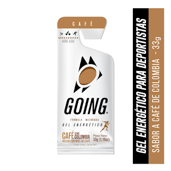 Gel Energizante Going Café de Colombia Sobre x 33 gr  