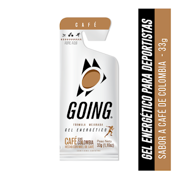 Gel Energizante Going Café de Colombia Sobre x 33 gr  