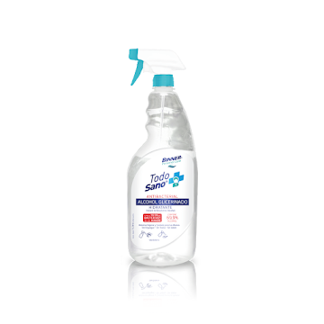 Alcohol Glicerinado Binner Antibacterial x 1000 ml  