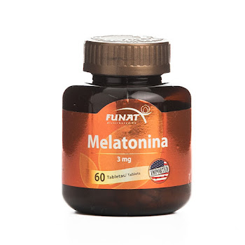 Melatonina 3 mg Funat Frasco x 60 Tabletas  