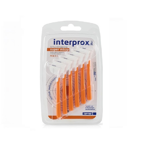 Cepillo Interdental Interprox Super Micro Con Filamentos De Tynex Blister x 6 und