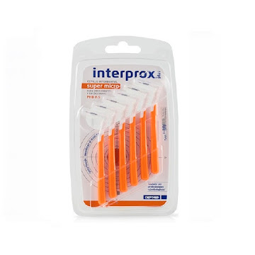 Cepillo Interdental Interprox Super Micro Con Filamentos De Tynex Blister x 6 und  