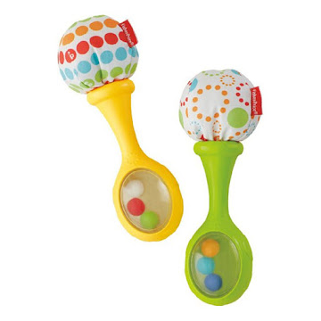 Solo Online Sonajero Fisher Price    Maracas Divertidas X 1 Unidad 
