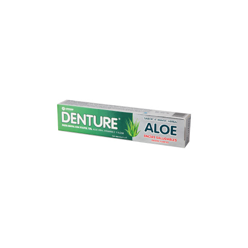 Crema Dental Denture Aloe Menta Xylitol 10% x 100 gr