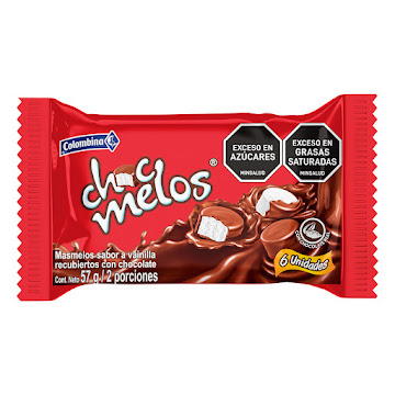 Masmelo CHOC MELOS Paquete x 38,4 gr  