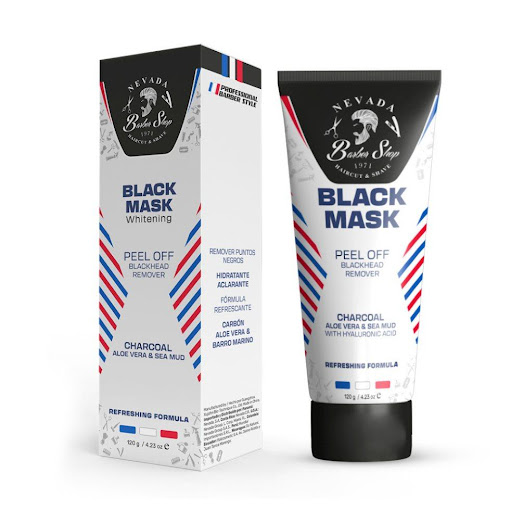 Mascarilla Facial Negra Nevada Nevada Caja x 120 Gr