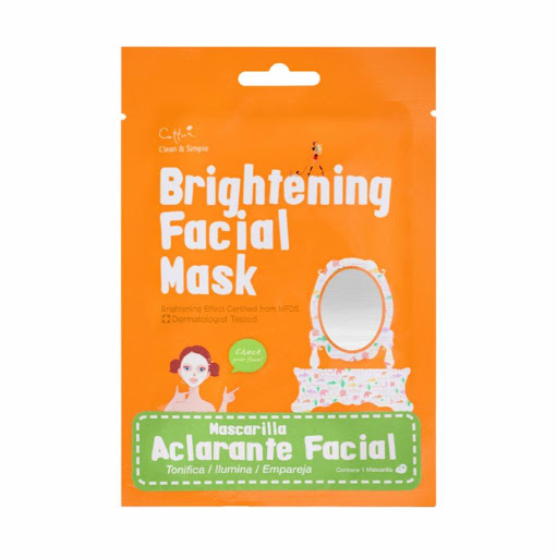 Mascarilla Aclarante Facial Cettua Sachet x 2 Und Cettua Sachet x 2