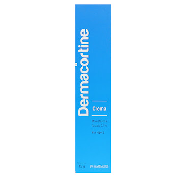 Dermacortine 0.1% Crema Tubo x15g. MEDIHEALTH Mometasona Furoato        
