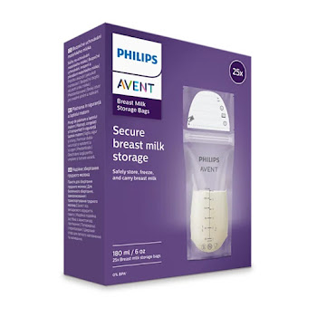 Bolsas Avent Preesterilizadas Para Almacenar Leche Materna x 25 und  