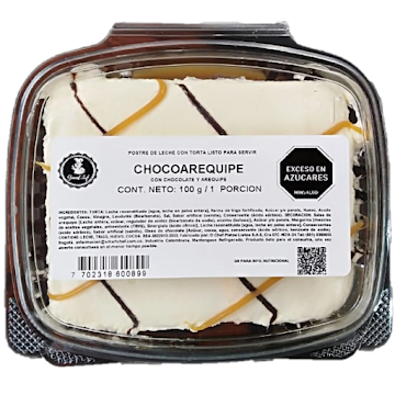 Torta Smart Chef Choco   Arequipe x 100 gr  