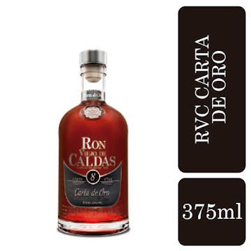 Ron Viejo De Caldas   Carta De Oro X 375ml 