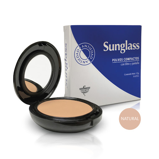 Polvo Compacto Sunglass Natural Estuche x 12 gr