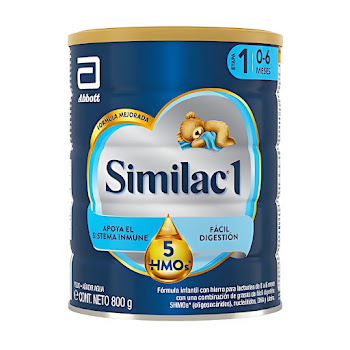 Fórmula Infantil Similac 1 5 HMO 0-6 Meses Lata x 800 gr  