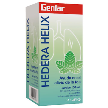 Hedera Helix Sanofi Jarabe Frasco x 100 ml  