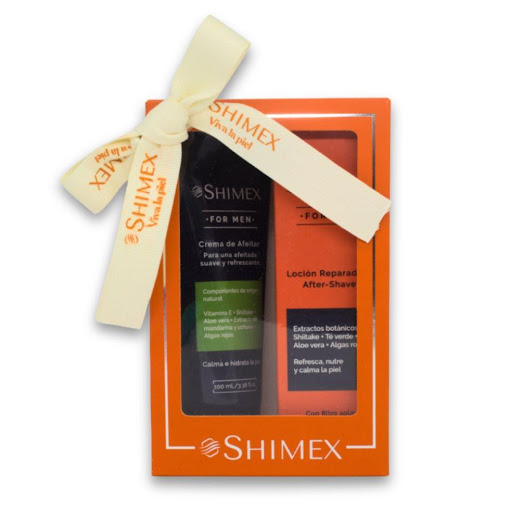 Kit Crema de afeitar x 100 ml + Loción reparadora - After shave x 100 ml SHIMEX 100 ml x 2 Crema de afeitar: La Crema de Afeitar de Shimex ofrece un afeitado suave y sin irritación. Con cáscara de mandarina, uchuva y aceite de nuez del Magdalena, calma, hidrata y refresca mientras protege l