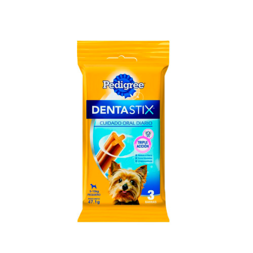 Snack para Perros Pedigree Dentastix Razas Pequeñas Barra x 471 gr