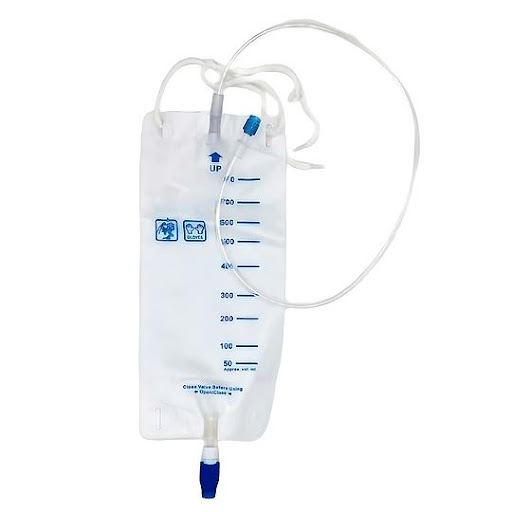 BOLSA PARA DRENAJE 800ML TIPO HOSPITALARIO Cardiomed  x 1  