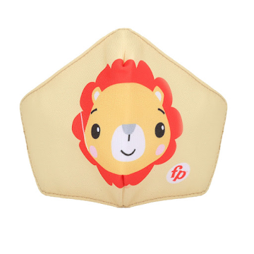 Tapabocas Fisher Price Niños León x 1 und  