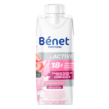 Bebida Lista Sabor Frutos Rojos Benet x 330 ml  
