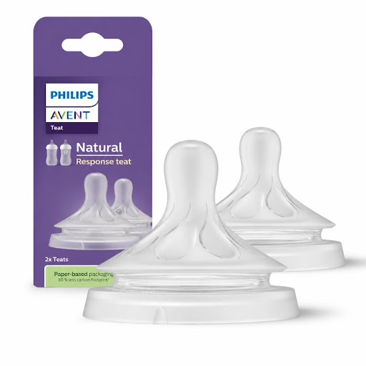 Tetina Avent Natural 3.0 Flujo Rápido 3m+ x 2 und