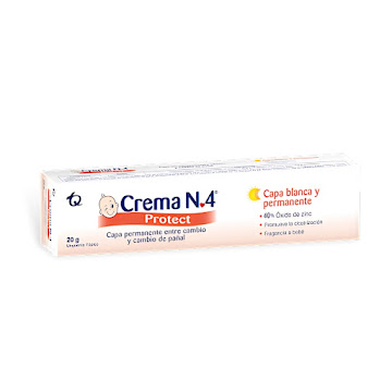 Crema N4 Protect Anti Pañalitis Tubo x 20 gr  
