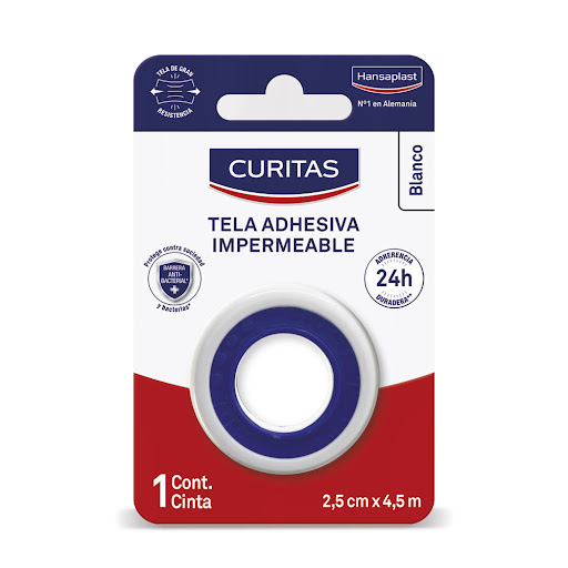 Esparadrapo Hansaplast Color Blanco 4,5 m x 2,5 cm Blíster x 1 und