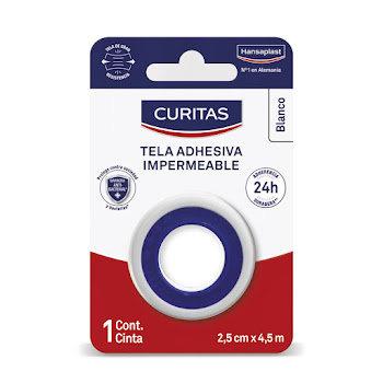 Esparadrapo Hansaplast Color Blanco 4,5 m x 2,5 cm Blíster x 1 und  