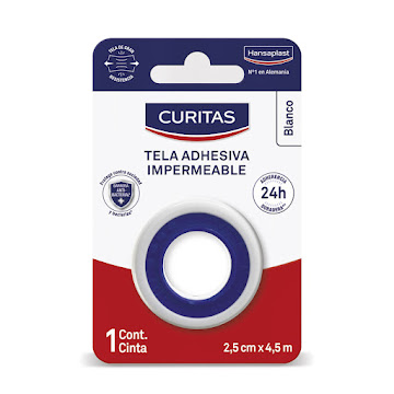 Esparadrapo Hansaplast   Color Blanco 4,5 m x 2,5 cm  