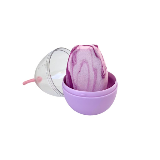 Esponja Okoi Morada Con   Estuche x 1 und