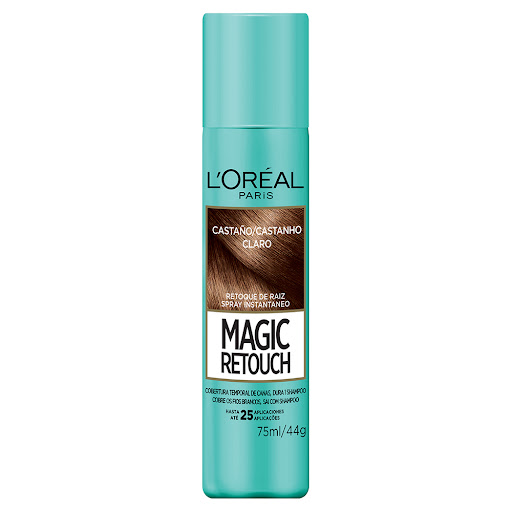 Magic Retouch Castaño Claro Spray x 75 ml