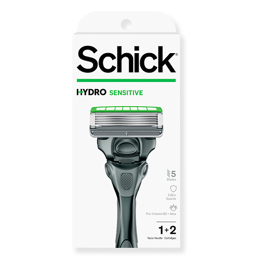Máquina de Afeitar Schick Hydro5 Sensitive + Cartuchos x 2 und