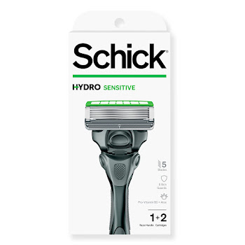 Máquina de Afeitar Schick Hydro5 Sensitive + Cartuchos x 2 und  