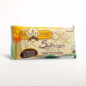 Tostada Sanissimo 100% Maíz Paquete x 18 gr   